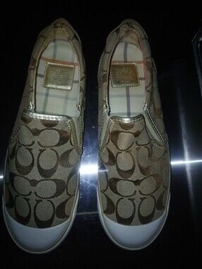 Never Worn COACH Beale Slip On Sneakers.